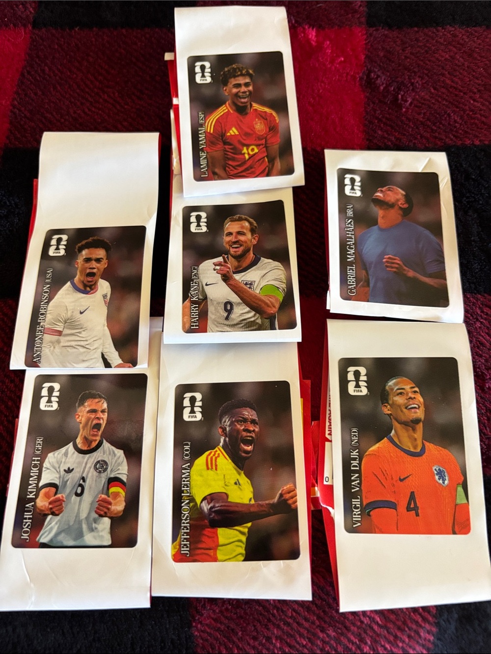 FIFA x Coke World Cup Player Sticker Set